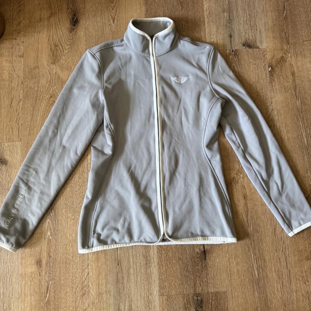 Galvin Green Women’s Gray Zip Up Jacket‎ Size XS